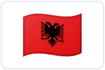 Drapeau — Albanie