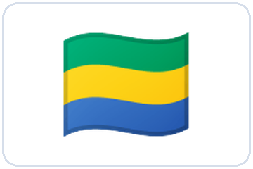 Drapeau — Gabon